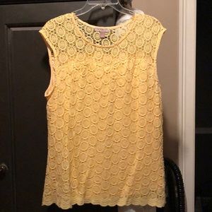 Yellow blouse